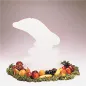 SCULPTURE GLACE "DAUPHIN" 52x36x63 BLANC PLASTIQUE (1 UNITÉ) SCULPTURE GLACE "DAUPHIN"