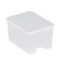BARQUETTES + COUVERCLES 220 ML 9x6,5x5 CM TRANSLUCIDE PP (240 UNITÉ) BARQUETTES + COUVERCLES