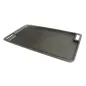 PLAQUE À GRILLER 46x25x1 CM NOIR FER (1 UNITÉ) PLAQUE À GRILLER