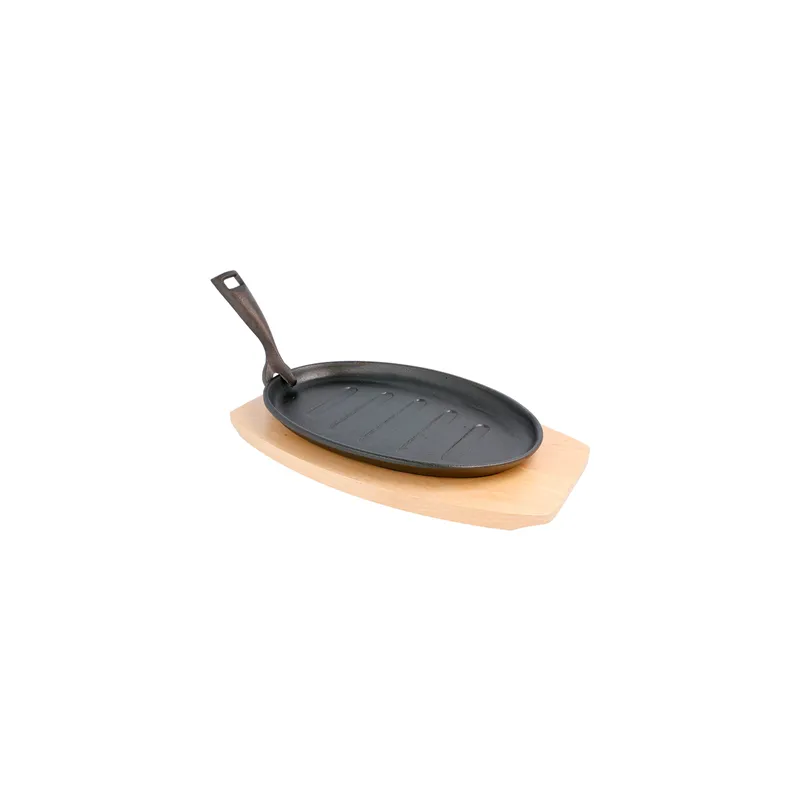 ASSIETTE CHAMPÊTRE OVALE + SUPPORT BOIS 27x18x2 CM NOIR FER (8 UNITÉ) ASSIETTE CHAMPÊTRE OVALE + SUPPORT BOIS 27x18x2 CM NOIR FER (8 UNITÉ)