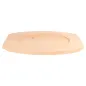 ASSIETTE CHAMPÊTRE OVALE + SUPPORT BOIS 27x18x2 CM NOIR FER (8 UNITÉ) ASSIETTE CHAMPÊTRE OVALE + SUPPORT BOIS