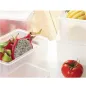 RÉCIPIENT ALIMENTS + COUVERCLE INCORPORÉ 1450 ML 20,5x14x8 CM BLANC PP (1 UNITÉ) RÉCIPIENT ALIMENTS + COUVERCLE INCORPORÉ