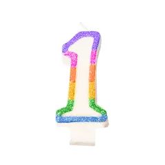 BOUGIES ANNIVERSAIRE N.1