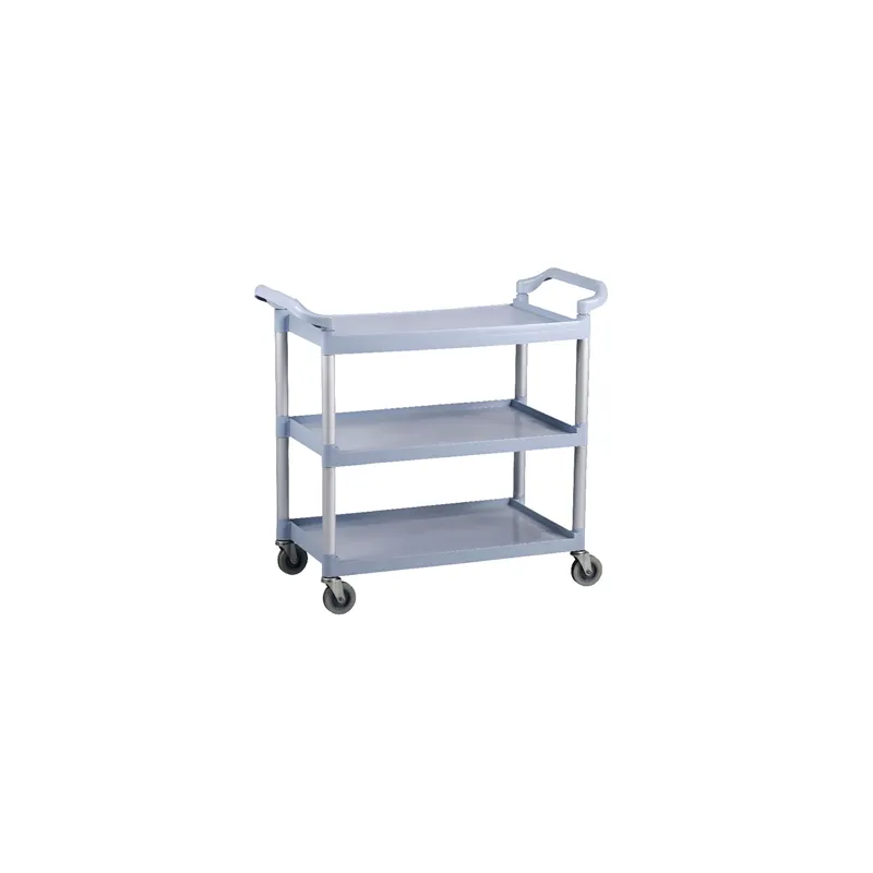 CHARIOT SERVICE 3 NIVEAUX ARROW  103,5x49x95 CM GRIS HDPE (1 UNITÉ)