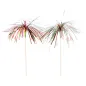 DÉCORS POUR GLACES - IRIDESCENTES 23,5 (h) CM ASSORTI BOIS (100 UNITÉ) DÉCORS POUR GLACES - IRIDESCENTES