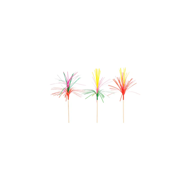 DÉCORS GLACES - PALMIERS   15 (h) CM ASSORTI BOIS (100 UNITÉ)