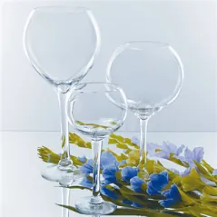 DÉCORATION GÉANTE - COUPE DE VIN Ø 18,5x40 CM TRANSPARENT VERRE (1 UNITÉ)