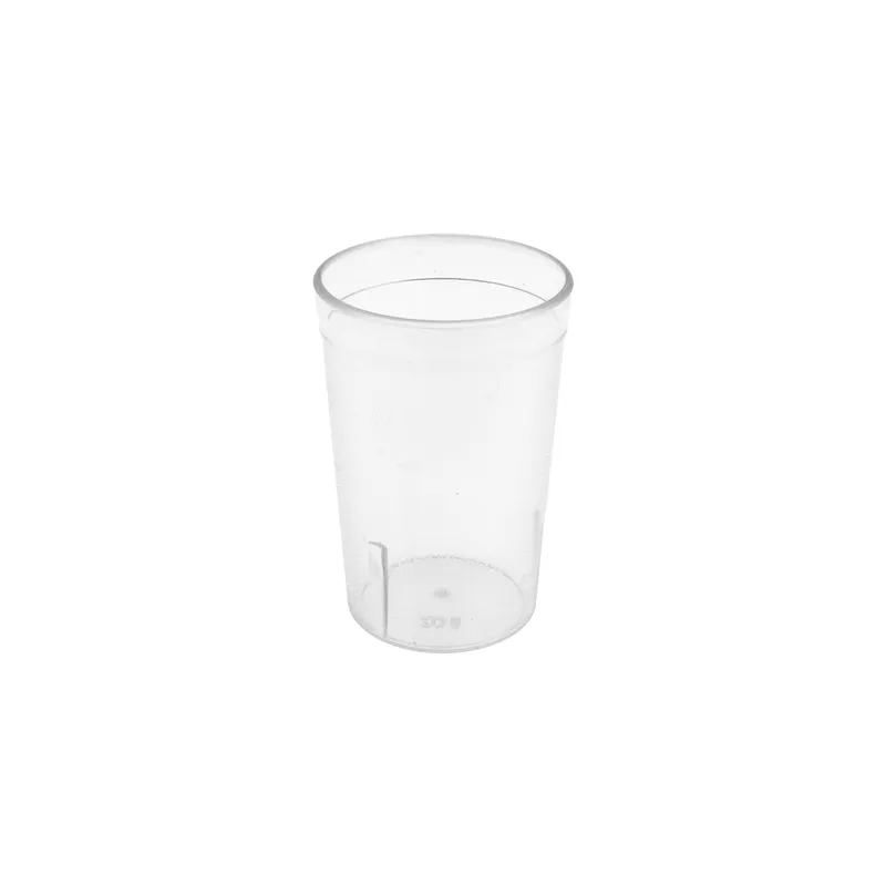GOBELETS 240 ML Ø 6,2/5,4x9,9 CM TRANSLUCIDE SAN (72 UNITÉ) GOBELETS 240 ML Ø 6,2/5,4x9,9 CM TRANSLUCIDE SAN (72 UNITÉ)