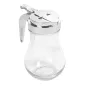 DISTRIBUTEUR SIROUP 220 ML 7x7x9,3 CM TRANSPARENT VERRE (1 UNITÉ) DISTRIBUTEUR SIROUP