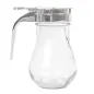 DISTRIBUTEUR SIROUP 220 ML 7x7x9,3 CM TRANSPARENT VERRE (1 UNITÉ) DISTRIBUTEUR SIROUP
