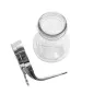 DISTRIBUTEUR SIROUP 220 ML 7x7x9,3 CM TRANSPARENT VERRE (1 UNITÉ) DISTRIBUTEUR SIROUP