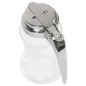 PICHET COUV.CHROME DRIPCUT 320 ML 11,7x8,5x15 TRANSPARENT VERRE (1 UNITÉ) PICHET COUV.CHROME DRIPCUT