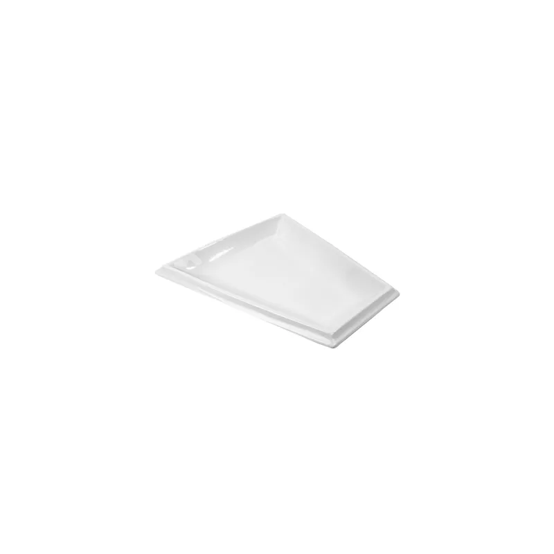 ASSIETTE TRAPEZOIDALE 43x39x4 CM BLANC PORCELAINE (6 UNITÉ) ASSIETTE TRAPEZOIDALE 43x39x4 CM BLANC PORCELAINE (6 UNITÉ)