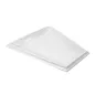ASSIETTE TRAPEZOIDALE 43x39x4 CM BLANC PORCELAINE (6 UNITÉ) ASSIETTE TRAPEZOIDALE
