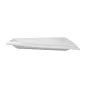 ASSIETTE TRAPEZOIDALE 43x39x4 CM BLANC PORCELAINE (6 UNITÉ) ASSIETTE TRAPEZOIDALE