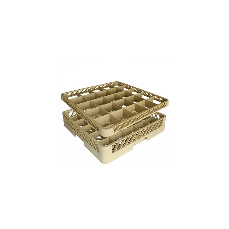 SUPPLÉMENT CASIER DE 25 COMPARTIMENTS   50x50x4,5 CM BEIGE PP (1 UNITÉ)