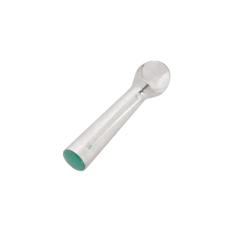 CUILLÈRE SCOOP 16 BOULES/LITRE  74 ML 4,5x17,7 CM VERT ALUMINIUM (1 UNITÉ)