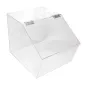 PRÉSENTOIR POUR PRODUITS EN VRAC 32x41x32 CM TRANSPARENT ACRYLIQUE (1 UNITÉ) PRÉSENTOIR POUR PRODUITS EN VRAC