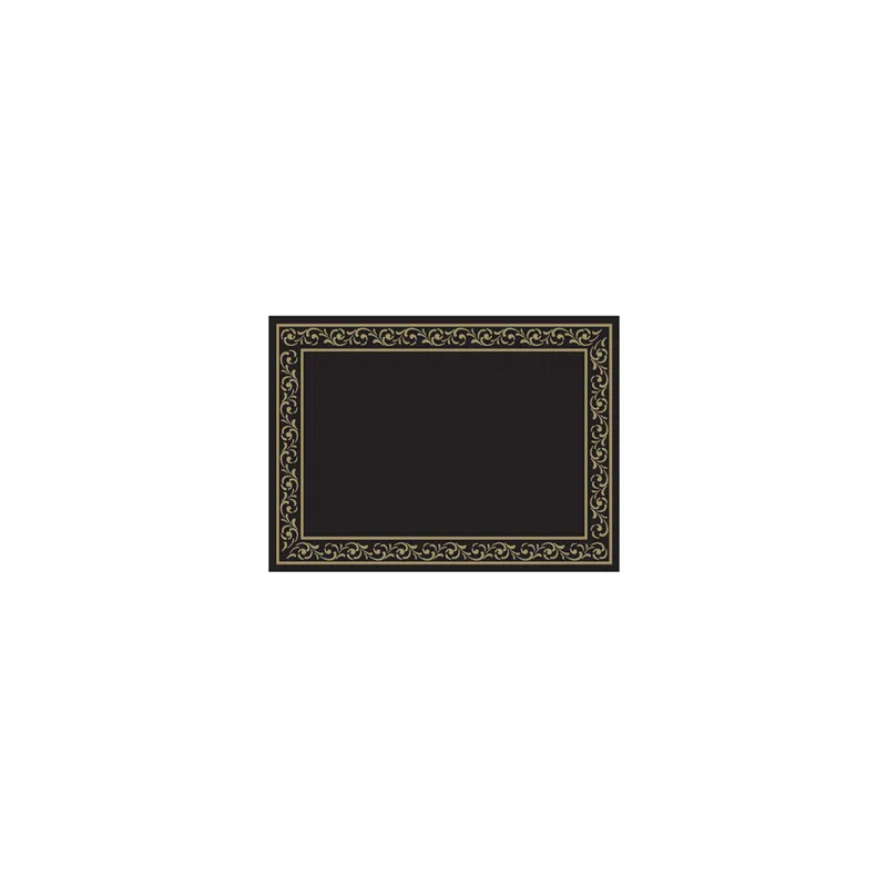 SETS DE TABLE 'TROYA' 48 G/M2 31x43 CM NOIR CELLULOSE (2000 UNITÉ)