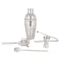 COFFRET DE COCKTAIL 500 ML 23x33x10 CM ARGENTE ACIER (1 UNITÉ) COFFRET DE COCKTAIL