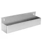 ÉTAGÈRE BAR POUR 6 BOUTEILLES 56x10,5x15,2 CM ARGENTE INOX (1 UNITÉ) ÉTAGÈRE BAR POUR 6 BOUTEILLES