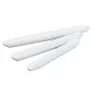 RÉCIPIENTS OBLONGS 41 CM BLANC PORCELAINE (4 UNITÉ) RÉCIPIENTS OBLONGS