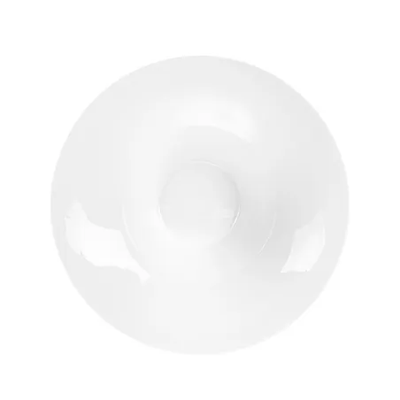 BOLS STRIÉS  2000 ML Ø 30,6x10,5 CM BLANC PORCELAINE (2 UNITÉ)