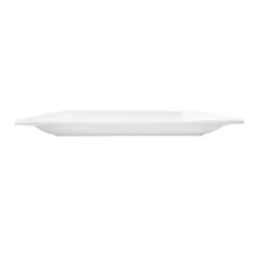 ASSIETTES RECTANGULAIRES 32x28,5 CM BLANC PORCELAINE (6 UNITÉ)