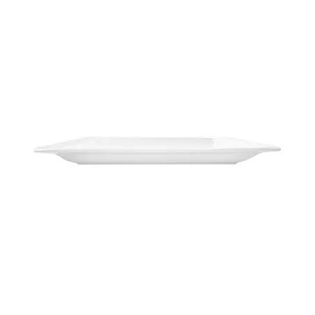 ASSIETTES RECTANGULAIRES   32x28,5 CM BLANC PORCELAINE (6 UNITÉ)