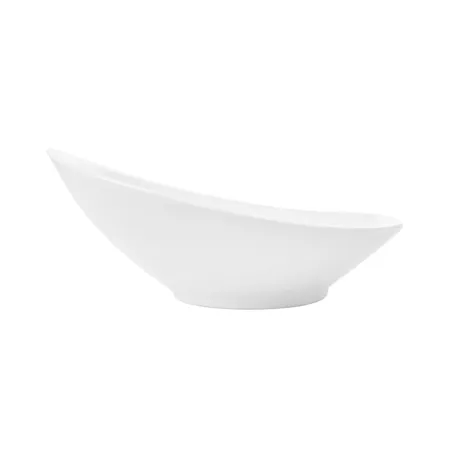 BOLS ALLONGÉS  700 ML 25x21,5x10,5 CM BLANC PORCELAINE (2 UNITÉ)