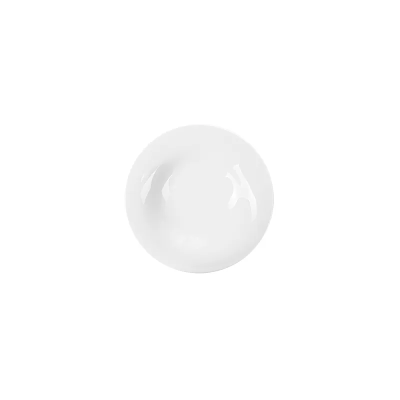 ASSIETTES CREUSES   Ø 33 CM BLANC PORCELAINE (12 UNITÉ)