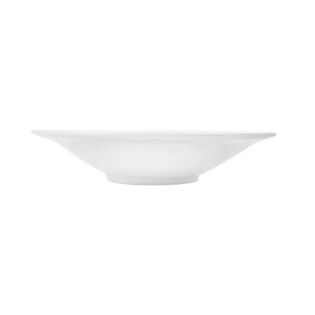 ASSIETTES CREUSES   Ø 33 CM BLANC PORCELAINE (12 UNITÉ)