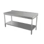 TABLE TRAVAIL AVEC REBORD 2 NIVEAUX