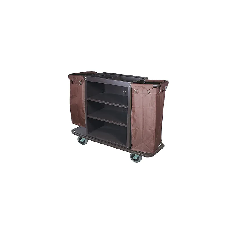 CHARIOT SANS PORTES + 2 SACS ARROW  144x52x102,5 CM MARRON FER (1 UNITÉ)