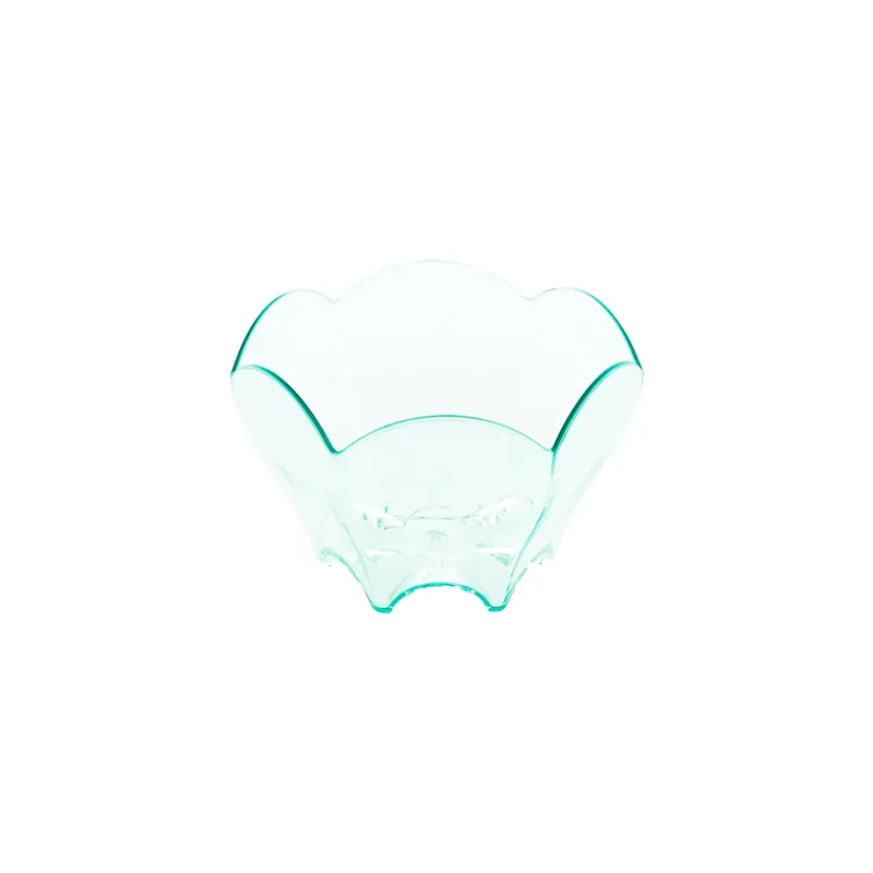 EMBALLAGES APÉRITIF BOL   Ø 6,3x4,4 CM VERT D'EAU PS (600 UNITÉ)