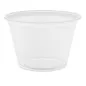 PETITS POTS MICRO-ONDABLES 75 ML Ø6,2x4,3 CM TRANSPARENT PP (2500 UNITÉ) PETITS POTS MICRO-ONDABLES