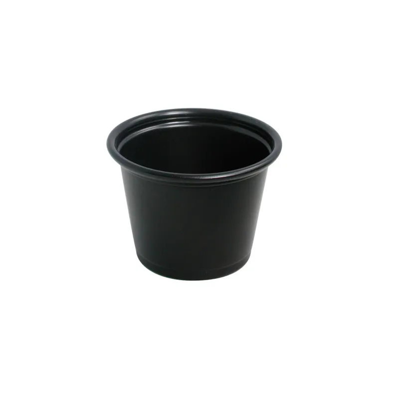 PETITS POTS 30 ML Ø4,5x3,3 CM NOIR PP (2500 UNITÉ) PETITS POTS 30 ML Ø4,5x3,3 CM NOIR PP (2500 UNITÉ)