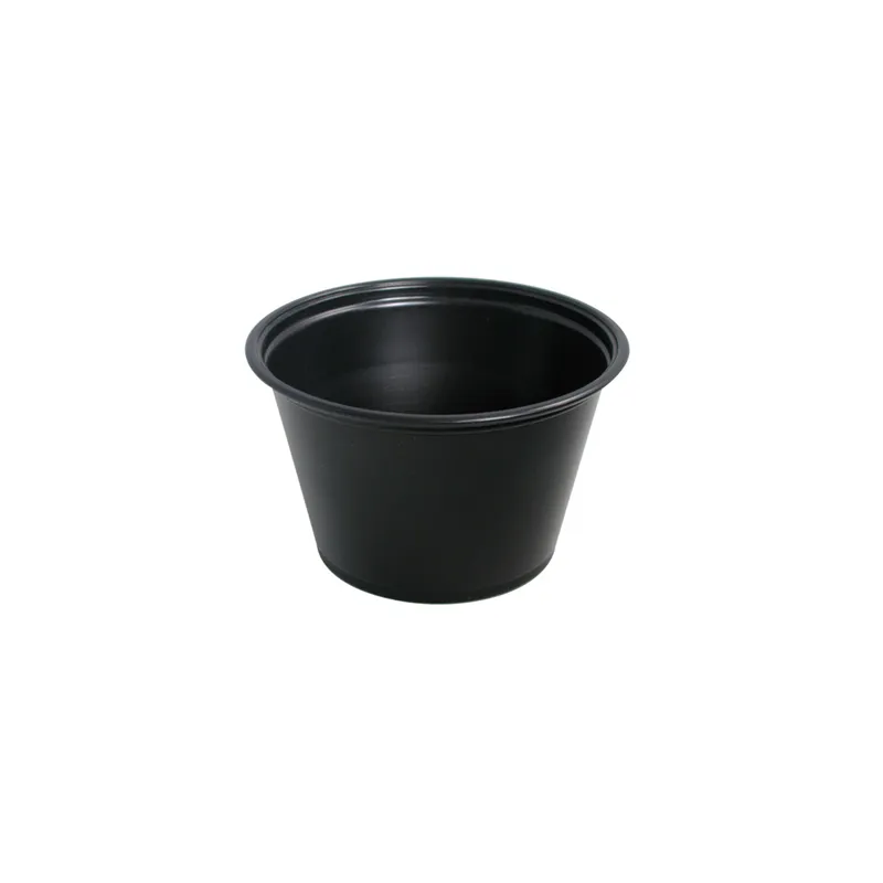 PETITS POTS MICRO-ONDABLES 120 ML Ø7,4x4,6 CM NOIR PP (2500 UNITÉ) PETITS POTS MICRO-ONDABLES 120 ML Ø7,4x4,6 CM NOIR PP (2500 UNITÉ)