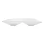 ASSIETTES CARRÉES 4 COMPARTIMENTS 29x29 CM BLANC PORCELAINE (6 UNITÉ) ASSIETTES CARRÉES 4 COMPARTIMENTS