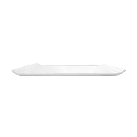 ASSIETTES RECTANGULAIRES   40x28x2,1 CM BLANC PORCELAINE (6 UNITÉ)