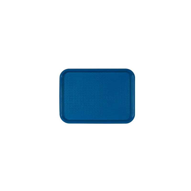 PLATEAU FAST FOOD   30,4x41,4x1,8 CM BLEU PP (1 UNITÉ)