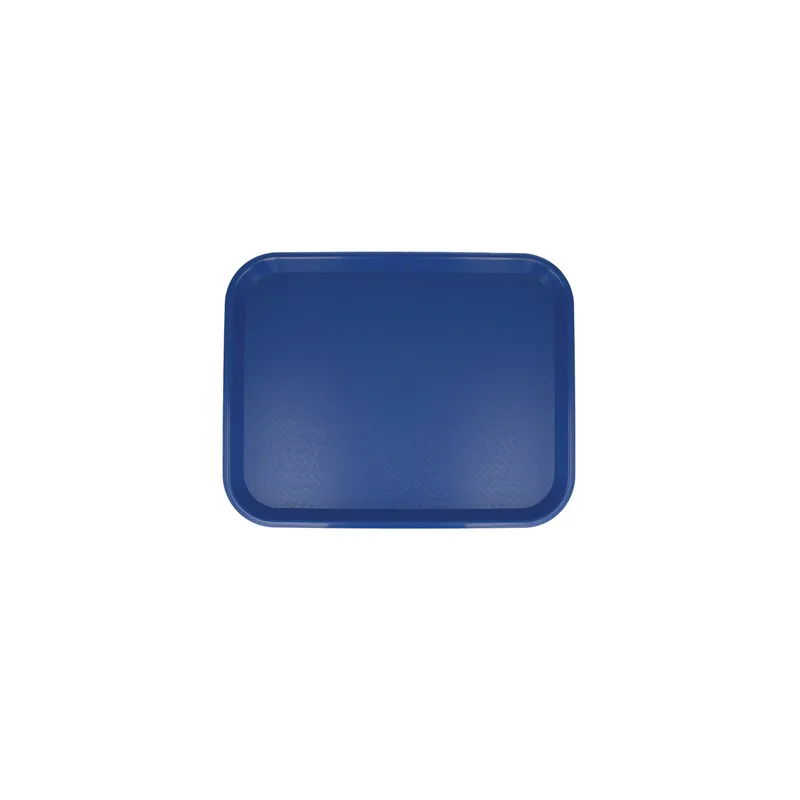 PLATEAU FAST FOOD   35,5x45,3x2,4 CM BLEU PP (1 UNITÉ)