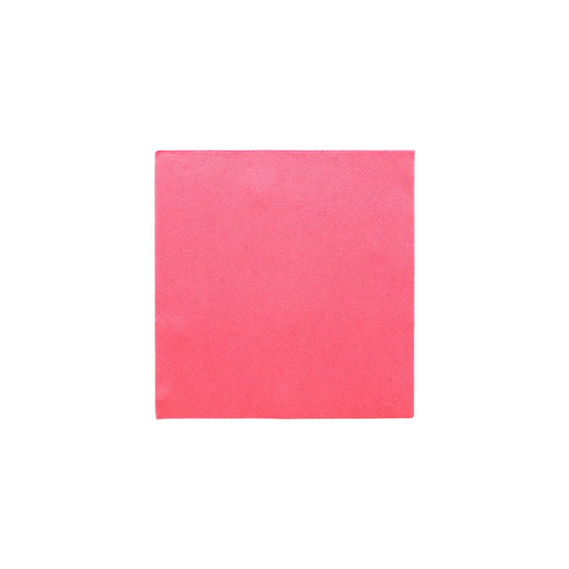 SERVIETTES ECOLABEL DOUBLE POINT  18 G/M2 39x39 CM FUCHSIA OUATE (1200 UNITÉ)