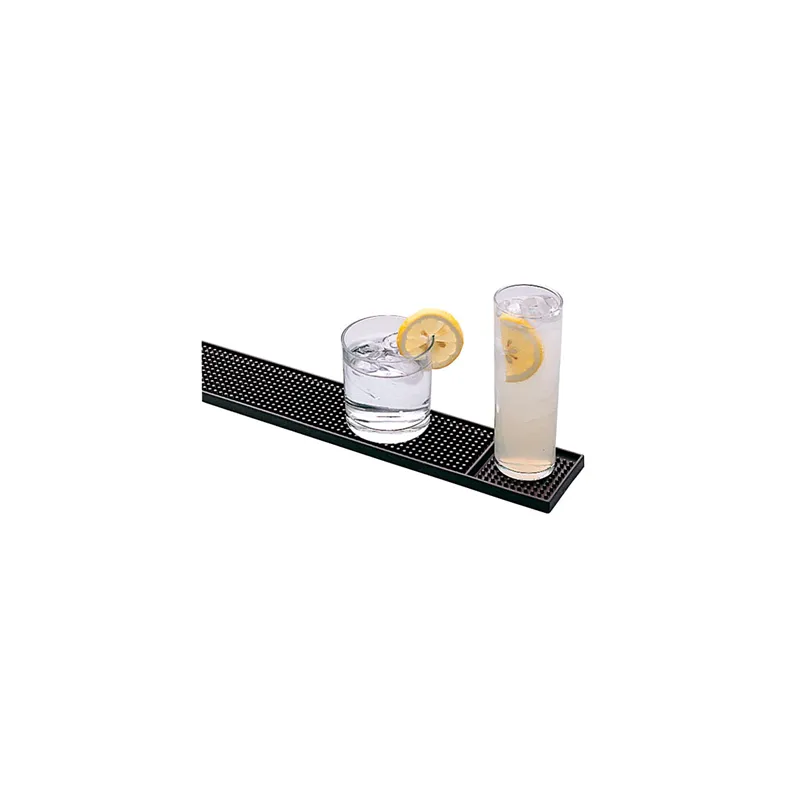 TAPIS AIRE SERVICE "RAIL MATE"   60x8x1,3 CM NOIR GOMME (1 UNITÉ)