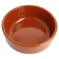 RÉCIPIENTS EN FAÏENCE POUR SALADES 812 ML Ø 17,1x5,38 CM MARRON ROUGEATRE CERAMIQUE (8 UNITÉ) RÉCIPIENTS EN FAÏENCE POUR SALADES