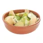 RÉCIPIENTS EN FAÏENCE POUR SALADES 812 ML Ø 17,1x5,38 CM MARRON ROUGEATRE CERAMIQUE (8 UNITÉ) RÉCIPIENTS EN FAÏENCE POUR SALADES