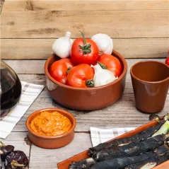 RÉCIPIENTS EN FAÏENCE POUR SALADES