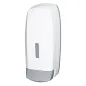 DISTRIBUTEUR SAVON 1 L 12,5x12x27 CM BLANC ABS (1 UNITÉ) DISTRIBUTEUR SAVON