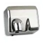 SECHOIR À MAINS ÉLECTRIQUE 24x28x21,5 CM ARGENTE INOX (1 UNITÉ) SECHOIR À MAINS ÉLECTRIQUE