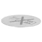 PLAQUE AUTO-ADHESIVE "PAS DE TELEPHONE"